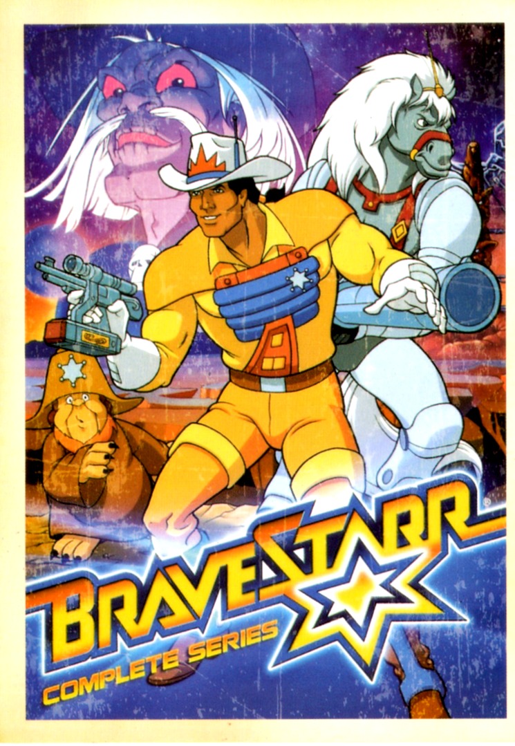 Postcard toon BraveStarr