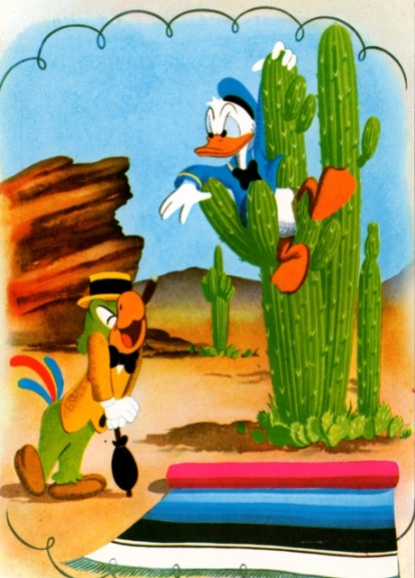 Disney Donald Jose cactus