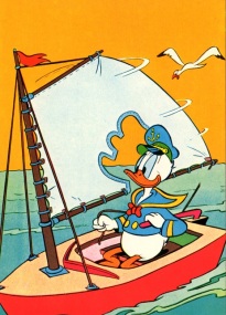 Disney Donald sailboat