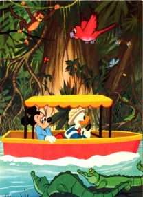 Disney Mickey Donald Jungle Cruise