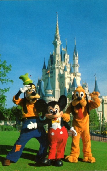 Disney World Goofy MIckey Pluto 2
