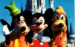 Disney World Goofy MIckey Pluto